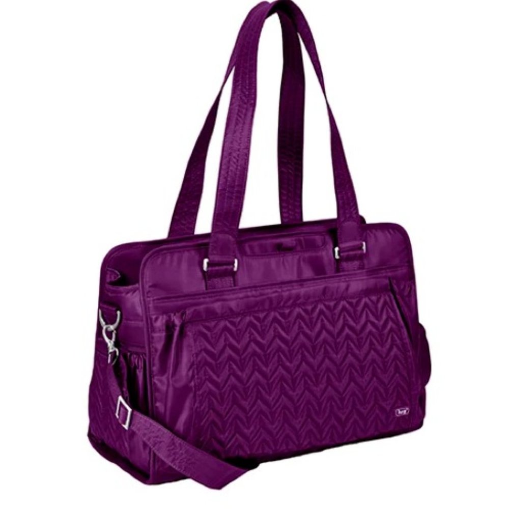 Lug Caboose Diaper Bag - Plum